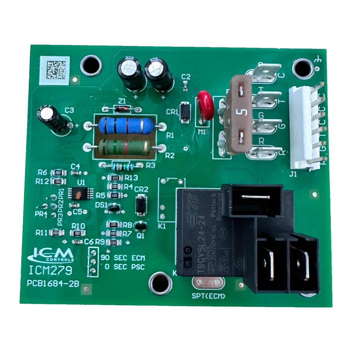 ICM Controls ICM279 - Fan Blower Post-Purge Time Delay Control