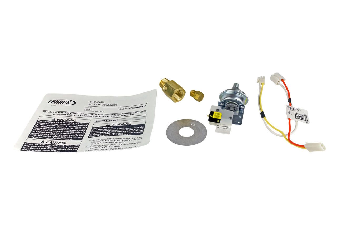 Lennox 27M72 - (LB-99226D) Manifold / Orifice Kit – OEM Gas Conversion & Distribution Kit