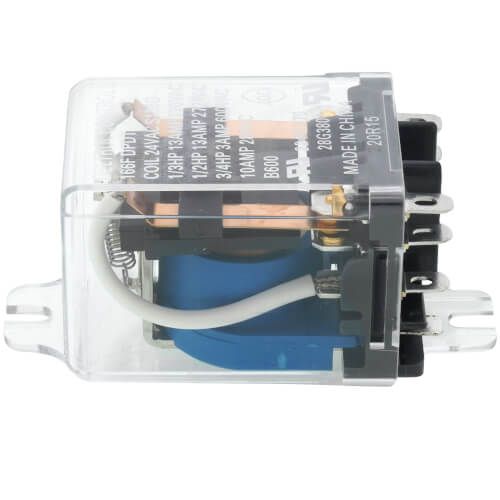 Lennox 28G38 - Plug-In Relay, DPDT, 24 VAC Coil, 13 Amp