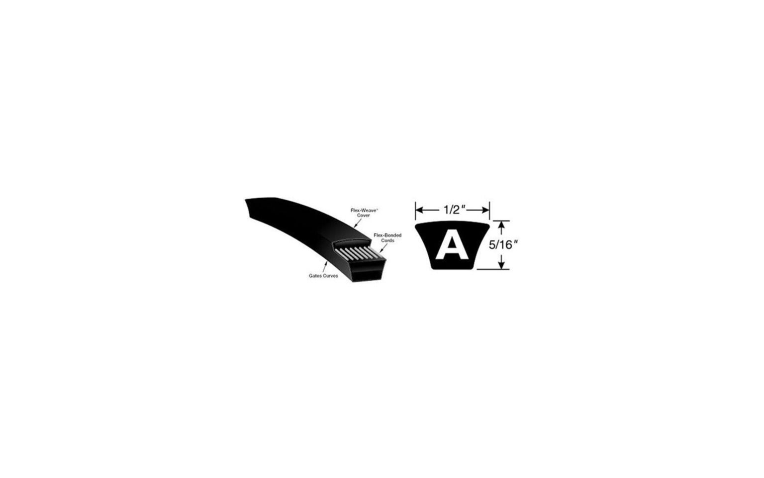 Lennox 28P33 – Browning A21 V-Belt, A Section, 23 Inch Outside Circumference