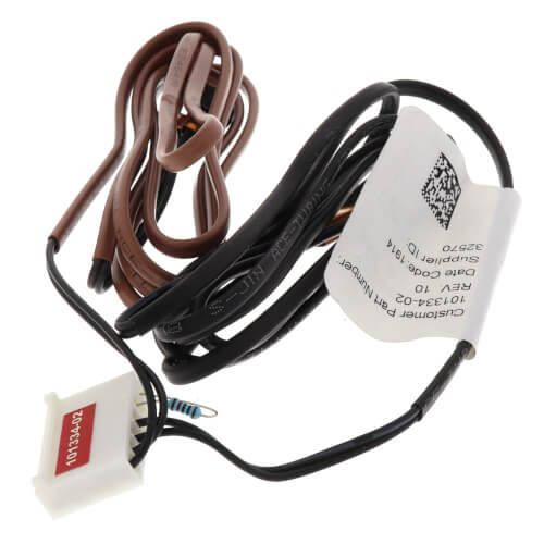 Lennox 28W71 ( 101334-02 ) - Defrost Sensor Harness, 50", Sensors #1 & #2 Present, Fixed 10K Resistor in Place of Sensor #3