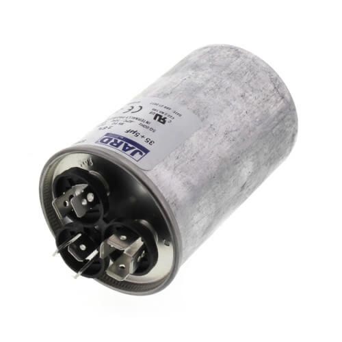 Jard 12783 - 35/5 MFD Round Run Capacitor (440/370V)