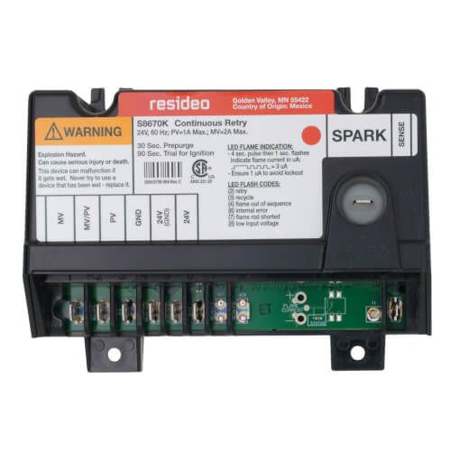 Honeywell S8670K3000 - Ignition Control