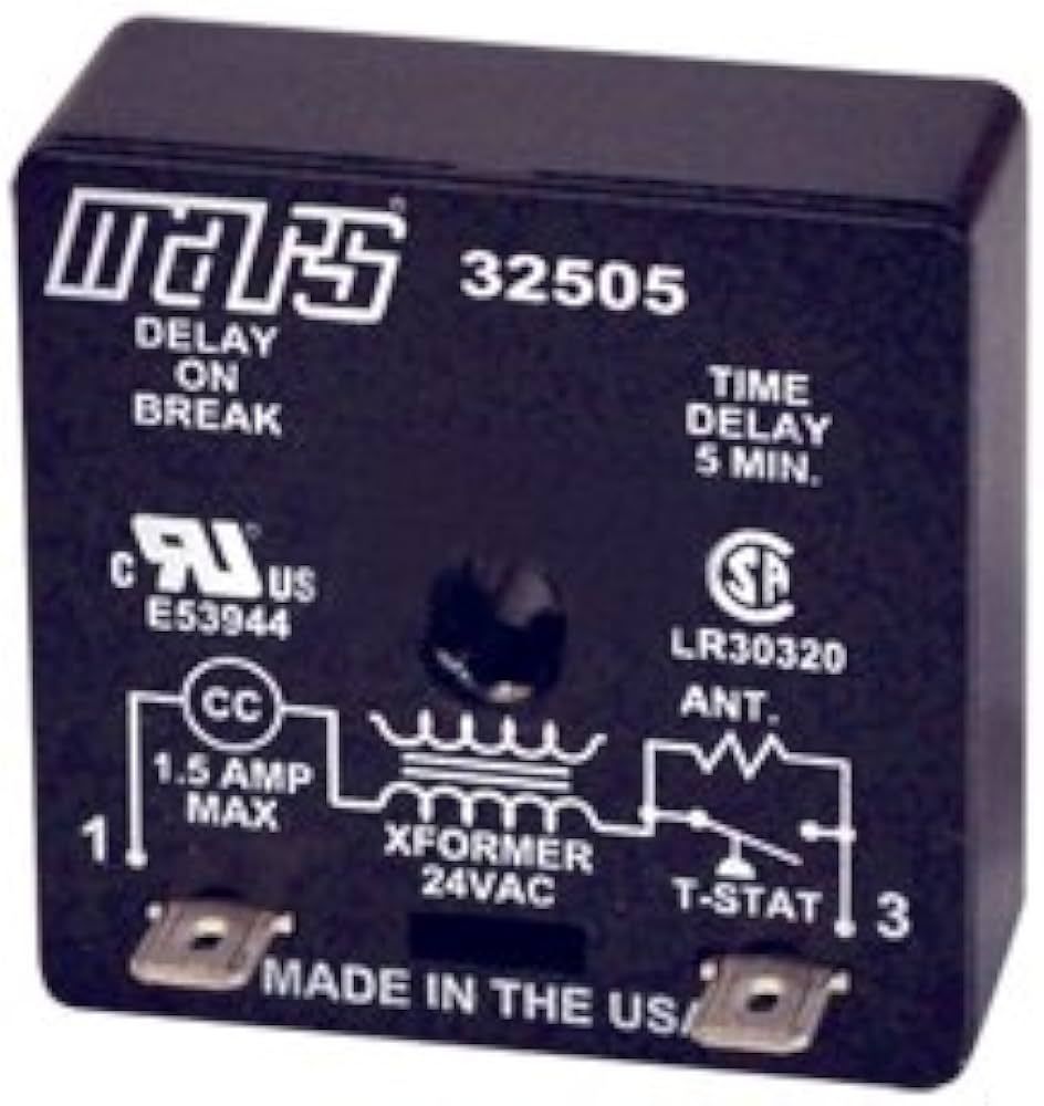 Mars 32505 - 24V 5 MIN DELAY ON BREAK TIMER