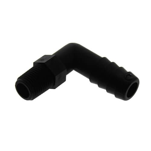 Lennox 32F23 - Nylon Elbow, 3/8 x 1/8", Barb x MPT