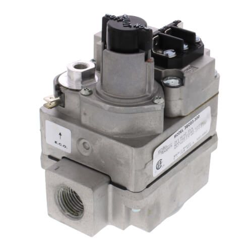 White Rodgers 36C03-300 - 1/2" X 3/4" Gas Valve, 24 VAC