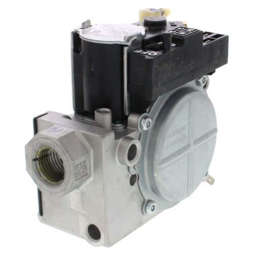 White Rodgers 36J55-214 - Combo Gas Valve, 2 Stage, Slow Opening, Plastic hose barb (For connection to 1/4" hose/flexible tubing), LP conversion kit