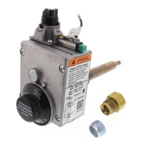 White Rodgers 37C73U-170 - Water Heater Gas Valve Control, Nat Gas (1" Shank)