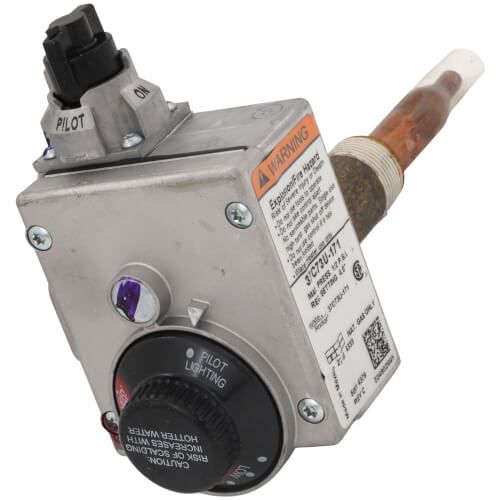 White Rodgers 37C73U-171 - Water Heater Gas Valve Control, Nat Gas (2-1/2" Shank)