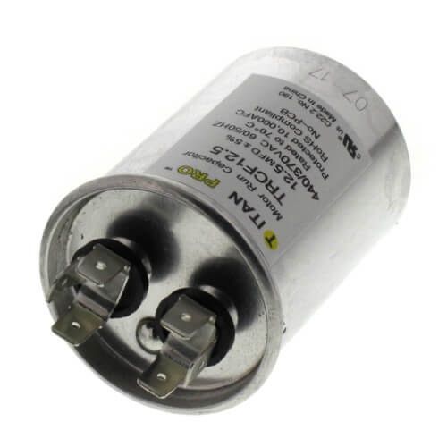 Titan Pro TRCF12.5 - 12.5 MFD Round Motor Run Capacitor (440/370V)