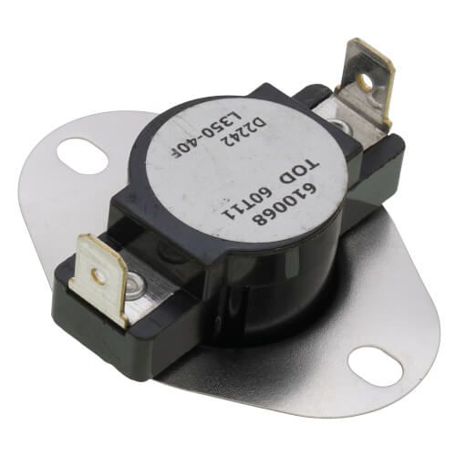 White Rodgers 3L01-350 - 3/4" Snap Disc Limit Control, Cut-In- 310 Degrees F, Cut-Out - 350 Degrees F (Open on Rise)