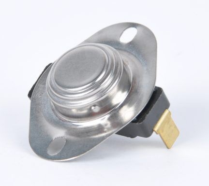 White Rodgers 3L12-135 - 1/2" SPST Manual Reset Flame Rollout Switch, 1/4" QC, 135°F Cut-Out