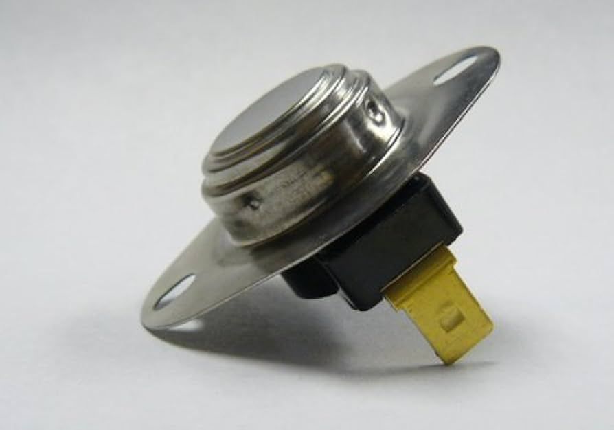 White Rodgers 3L12-135 - 1/2" SPST Manual Reset Flame Rollout Switch, 1/4" QC, 135°F Cut-Out