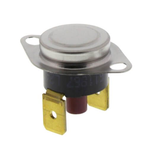 White Rodgers 3L12-350 - 1/2" SPST Manual Reset Flame Rollout Switch, 1/4" QC, 350°F Cut-Out