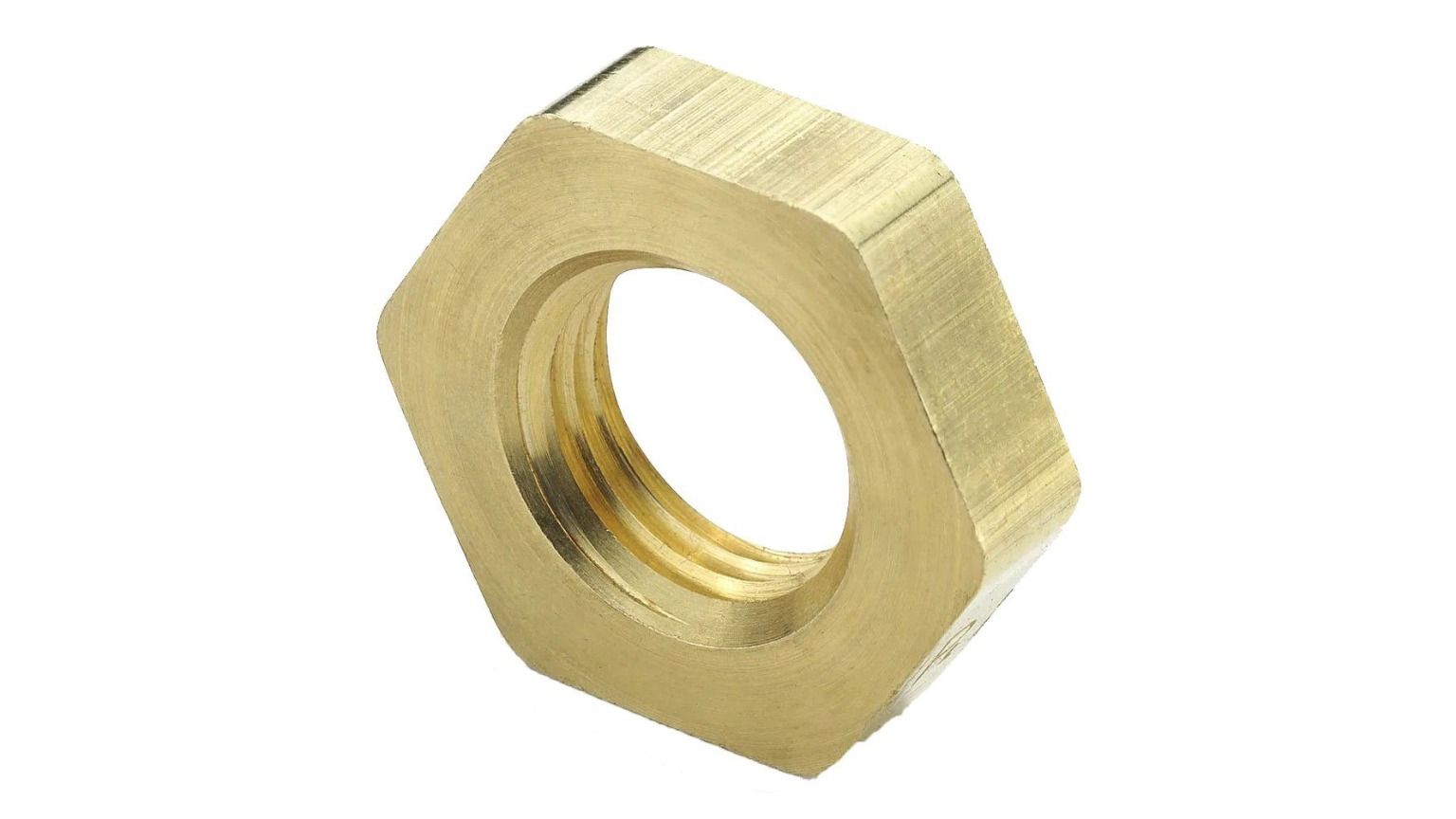 Lennox 40L6401PR, Brass Hose Barb with Nut, 3/8" ID Hose x 1/8 NPT