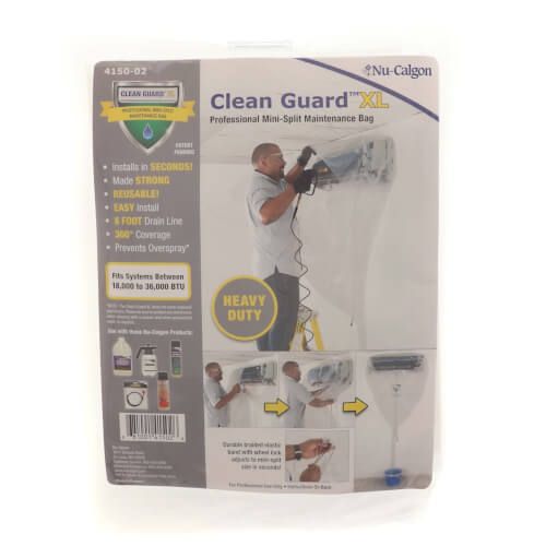 Nu-Calgon 4150-02 - Clean Guard XL - Mini-Split Maintenance Bag
