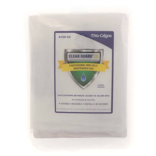 Nu-Calgon 4150-02 - Clean Guard XL - Mini-Split Maintenance Bag