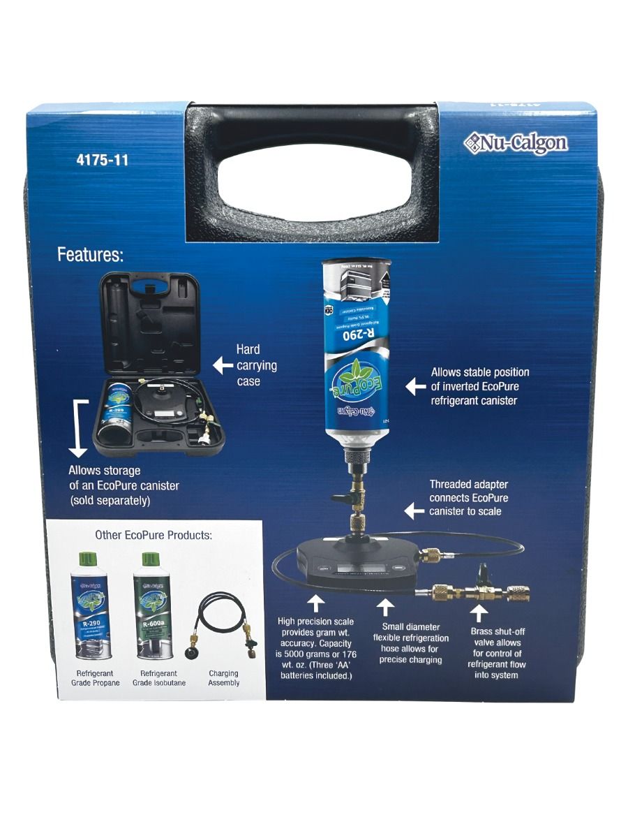 Nu-Calgon 4175-11- EcoPure Precision Refrigerant Charging System Each