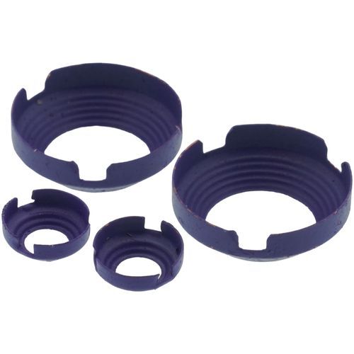 Nu-Calgon 4177-03- FlareMate 4177-03 Mini-Split Seal Pack – 45° Leak-Stop Flare Seals (2) ¼″ & (2) 5⁄8″ – Copper with Dry Sealant