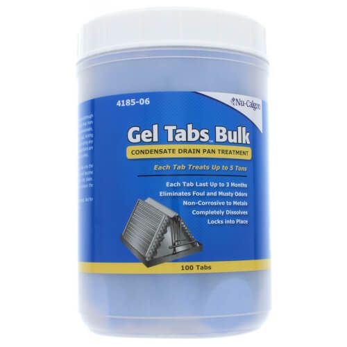 Nu-Calgon 4185-0 - Gel Tabs-5 Ton (Bulk 100 count) Each