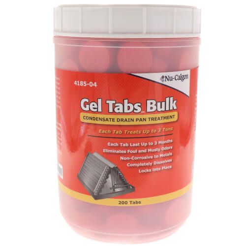 Nu-Calgon 4185-01- Gel Tabs-3 Ton (Bulk 200 count) Each