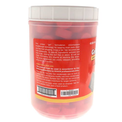 Nu-Calgon 4185-01- Gel Tabs-3 Ton (Bulk 200 count) Each