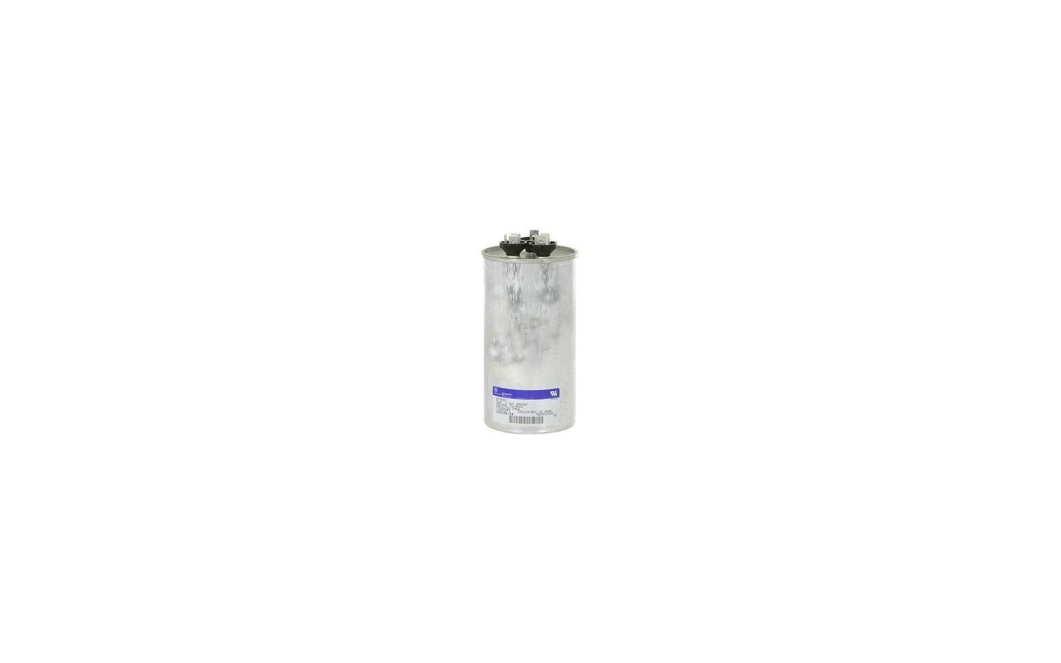 Lennox 41W16- Lennox 100335-44, 45/7.5 MFD Dual Run Capacitor, 370 VAC, Round