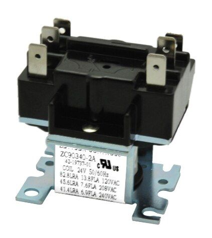 Rheem 42-19737-01 - Relay - DPST-NO (24VAC coil)