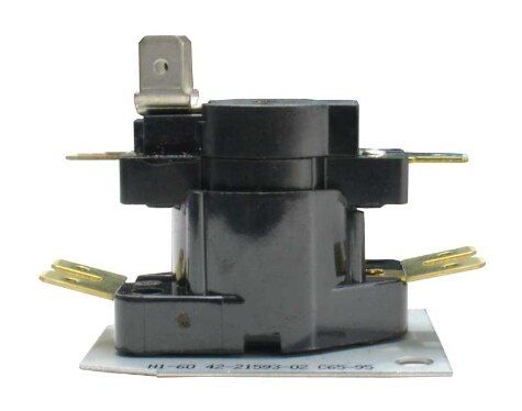 Rheem 42-21593-02 - Sequencing Relay - 1-Pole, SPDT - NO/NC, Heater 24 VAC/.16A steady state/0.9A inrush