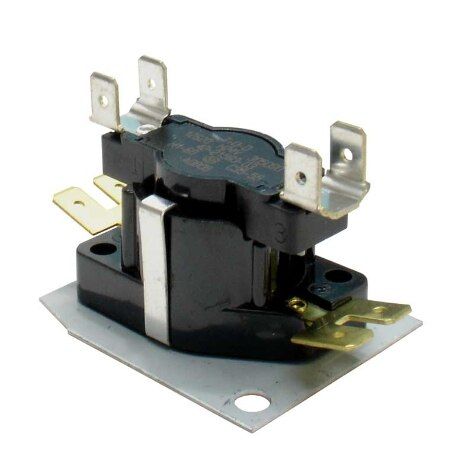 Rheem 42-21593-03 - Sequencing Relay - 1-Pole, SPST - NO, Heater 24 VAC/.16A steady state/0.9A maximum