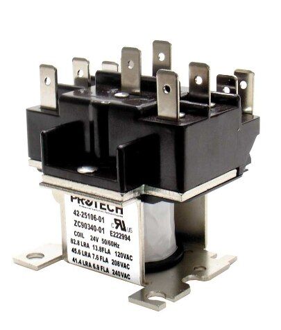 Rheem 42-25106-01 - Relay - DPDT (24VAC coil)