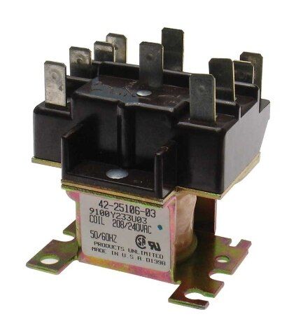 Rheem 42-25106-03 - Relay - DPDT (208/230VAC coil)