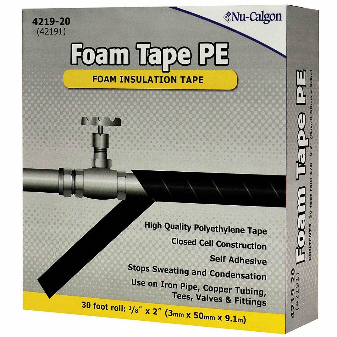 Nu-Calon 4219-20 - Insulation Foam Tape, PE 12 x 1 cs.