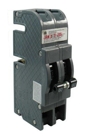 Rheem 425034 - Circuit Breaker - 60A, 2-Pole, Specialty Mounting, Unique Breakers, Inc., UBIZ Type