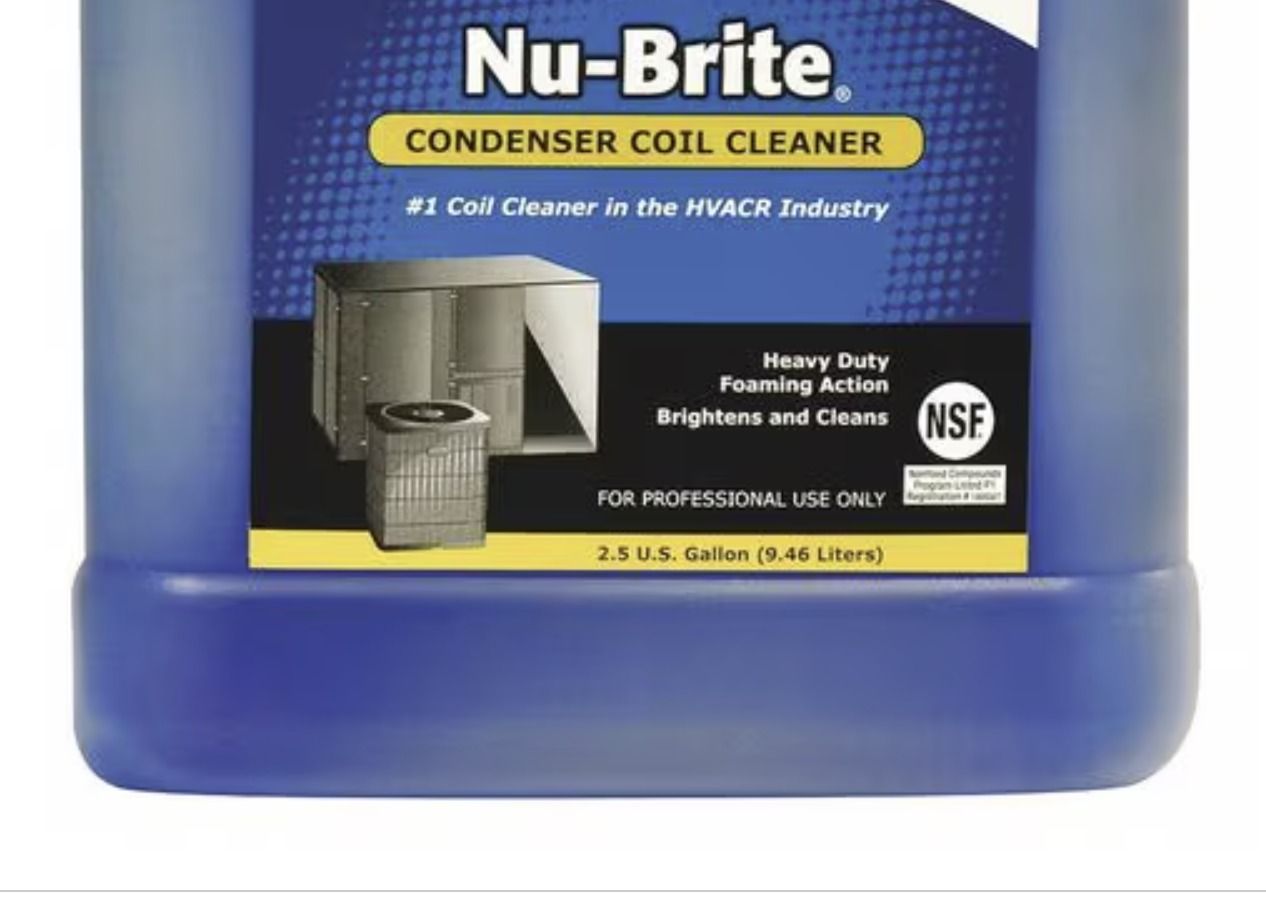 Nu-Calgon 4291-01 – Nu-Brite® Alkaline Coil Cleaner, 55 Gallon Drum