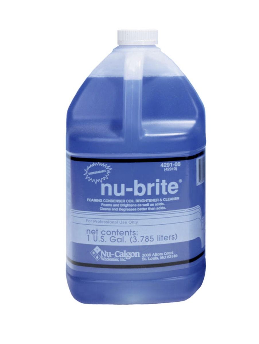 Nu-Calgon 4291-01 – Nu-Brite® Alkaline Coil Cleaner, 55 Gallon Drum
