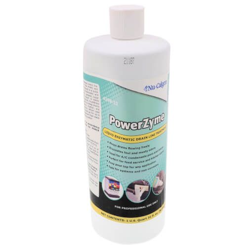 Nu-Calgon 4298-22 - PowerZyme/ Powerful Enzymatic Cleaner for Effective Cleaning Solutions 6 x 1 qt. cs.