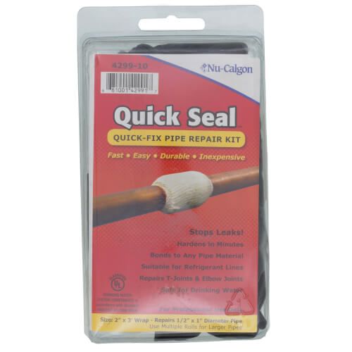 Nu-Calgon 4299-10 - Quick Seal Pipe Repair (2" x 3' Roll)