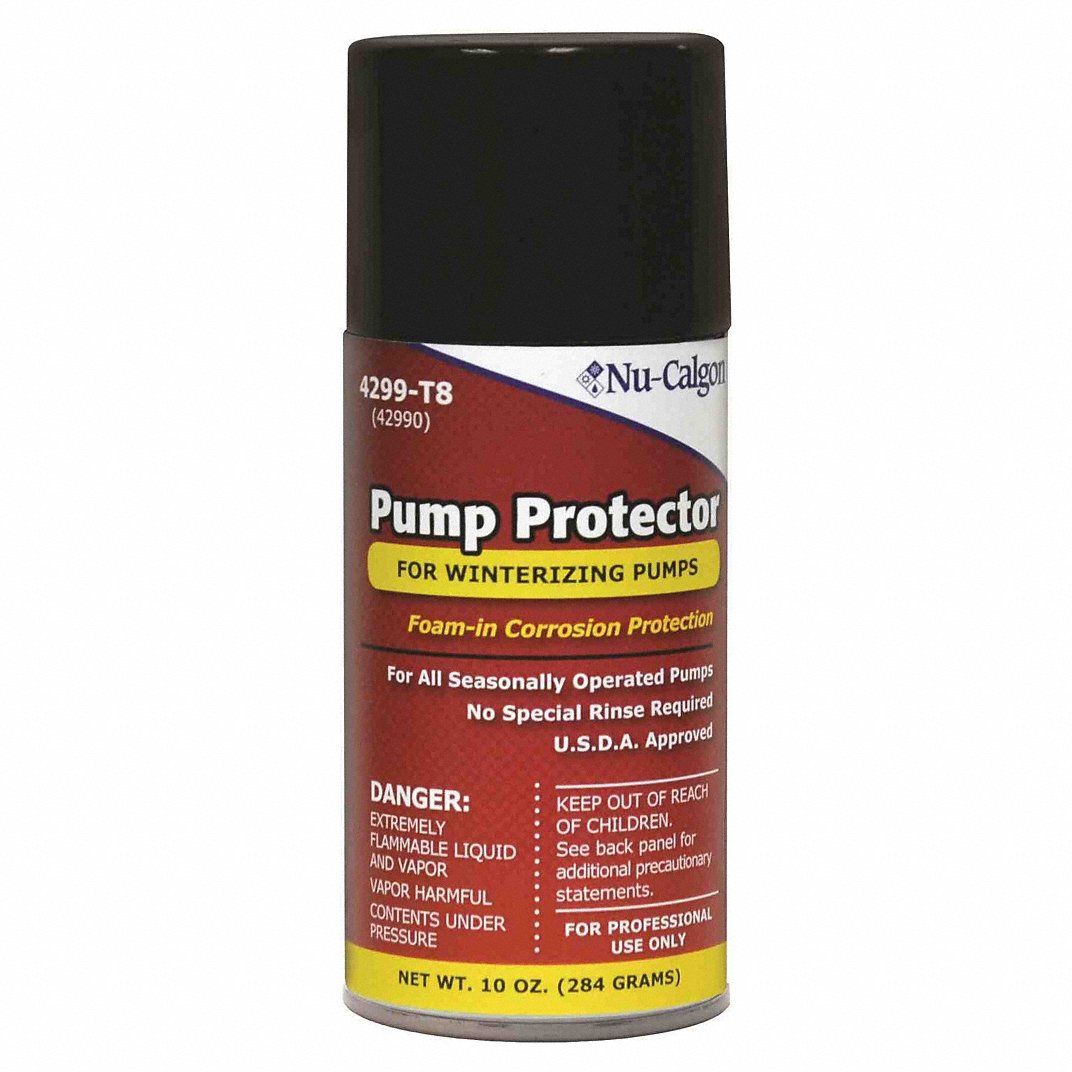 Nu-Calgon 4299-T8 - Pump Protector – Aerosol Lubricant & Corrosion Inhibitor (12 × 10 oz. Case)