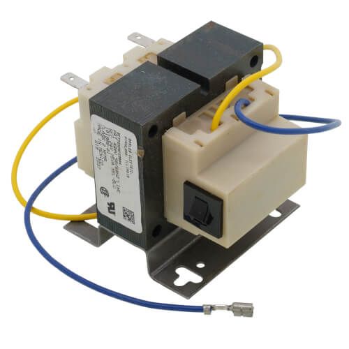 Lennox 42W94 - ( LB-74930 ) Class 2 Transformer, 75 VA, 480 VAC 50/60 Hz Primary, 24 VAC Secondary, 3.5 Amp Circuit Breaker