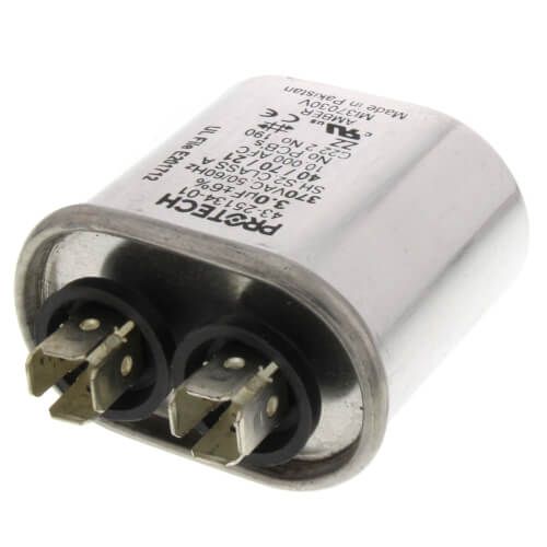 Rheem 43-25134-01 - 3 MFD Single Oval Run Capacitor (370V)