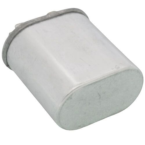 Rheem 43-25134-21 - Single Oval Capacitor - 5 uF, 440 VAC, 1.310 x 2.160 x 2.850 (max.) in.