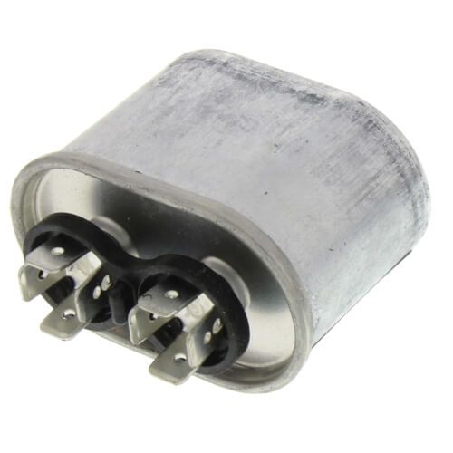 Rheem 43-25134-27 - 4 MFD Single Run Oval Capacitor (370V)