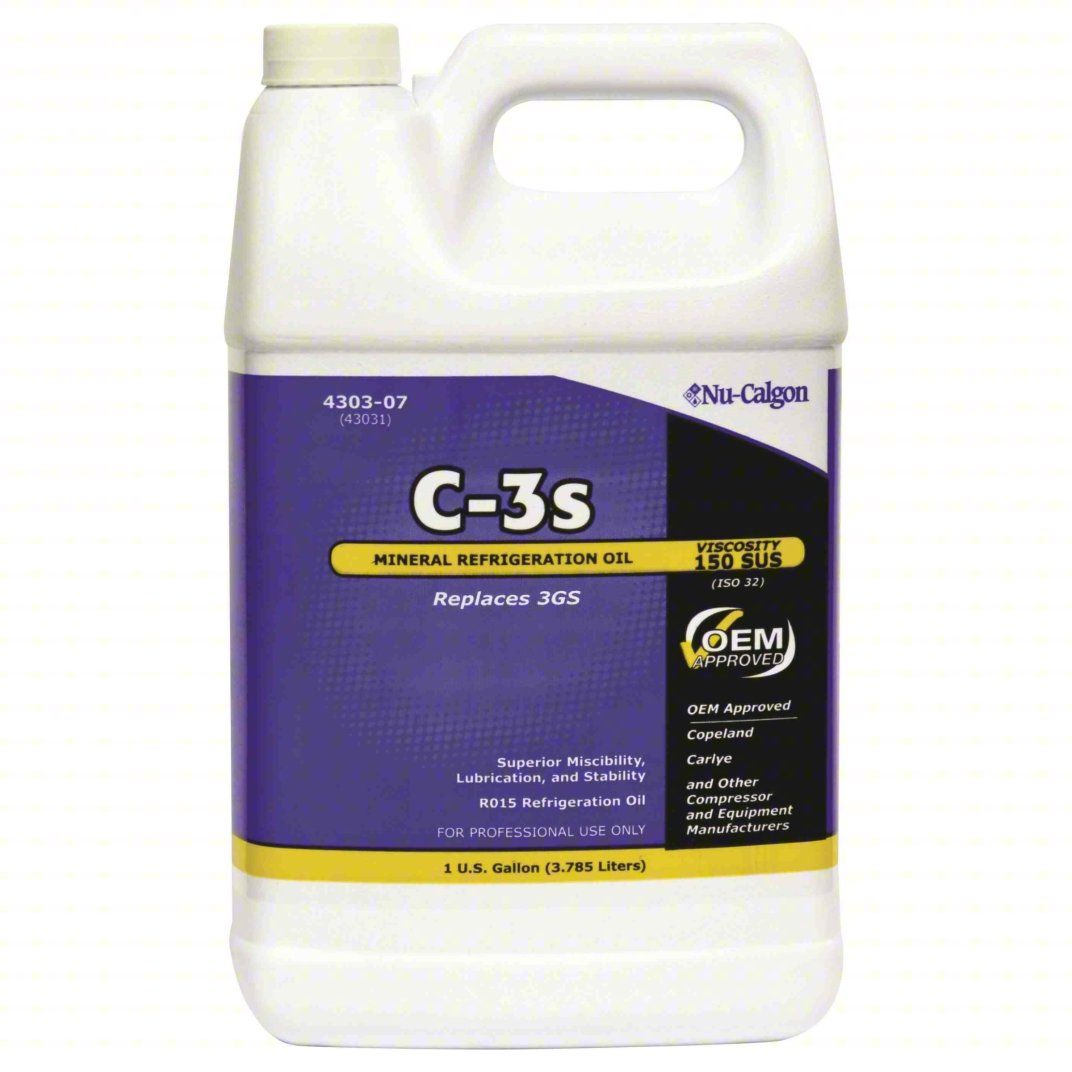 Nu-Calgon 4303-01 - Refrigeration Oil, C-3s 55 gal. drum