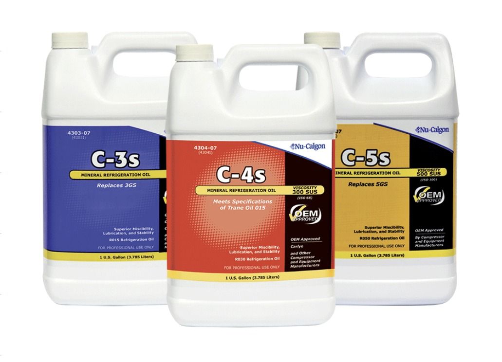 Nu-Calgon 4303-05 - Refrigeration Oil, C-3s 5 gal. pail