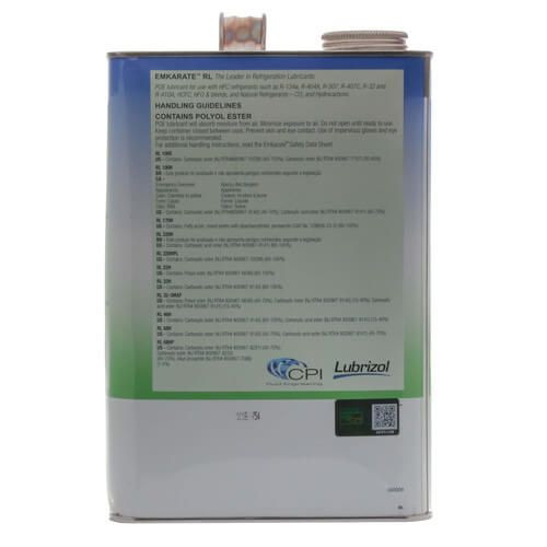 Nu-Calgon 4313-46 - Refrigeration Oil, Emkarate RL22H 4 x 1 gal. cs.