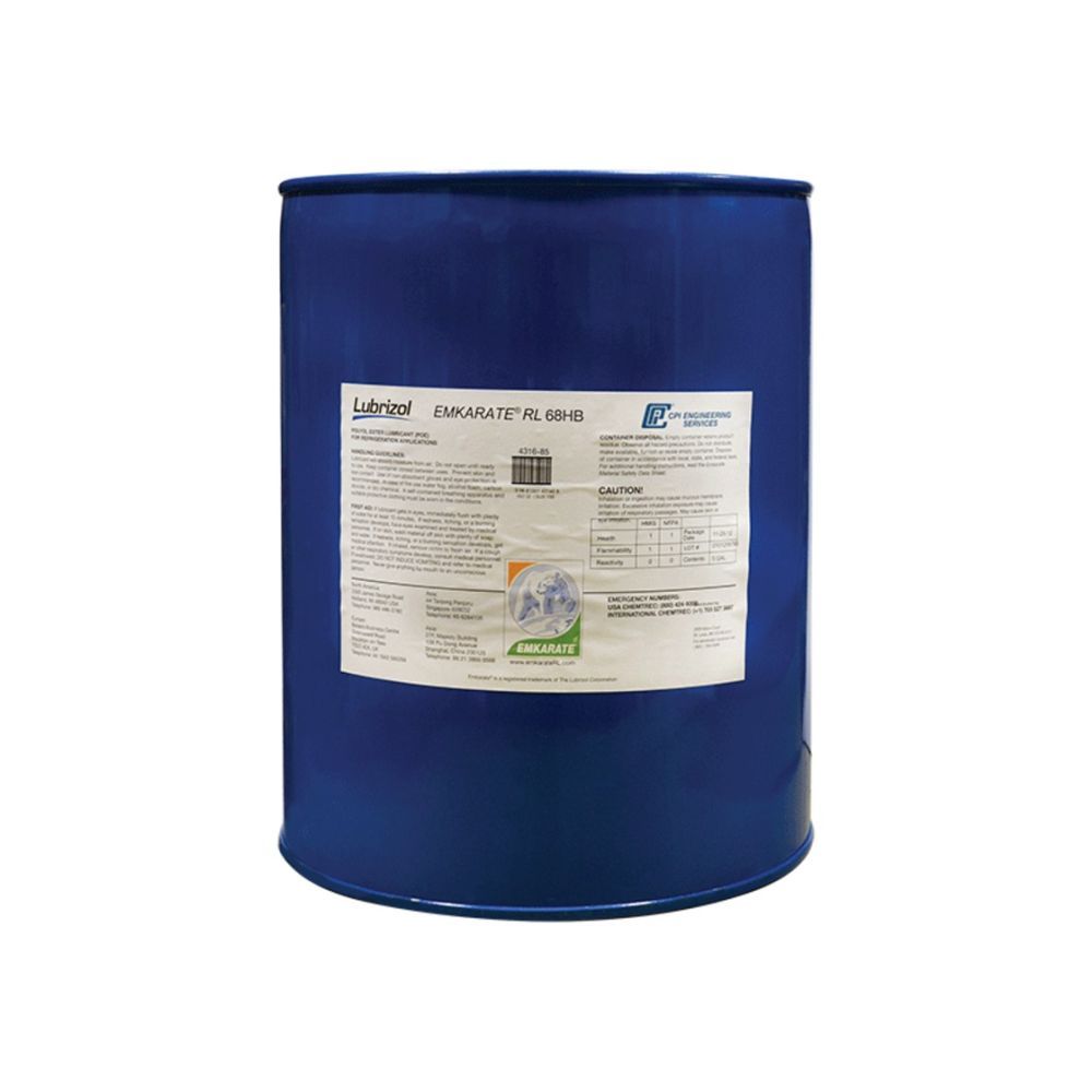 Nu-Calgon 4316-85 - Refrigeration Oil, Emkarate RL68HB 5 gal. pail