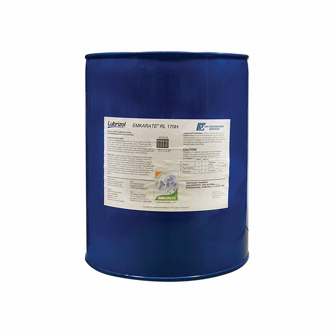 Nu-Calgon 4318-25 - Refrigeration Oil, Emkarate RL170H 5 gal. pail