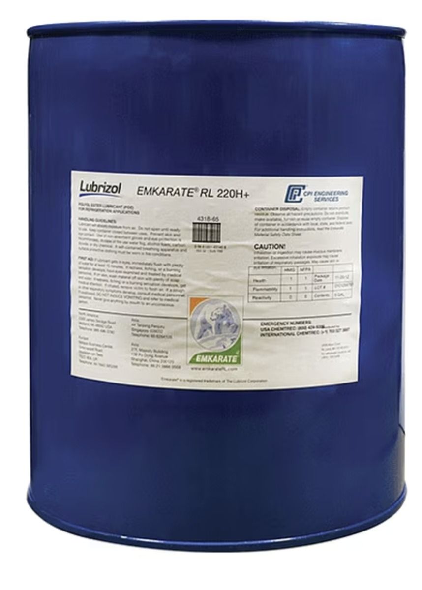 Nu-Calgon 4318-59 – 220HT Refrigeration Oil with Acid Scavenger, 53-Gallon Drum