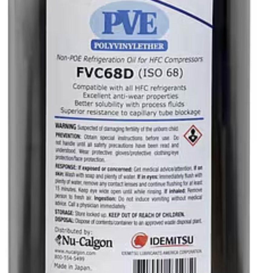 Nu-Calgon 4319-05 - Refrigeration Oil, CP4214-320 5 gal. pail